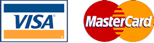 Visa and MasterCard Accepted